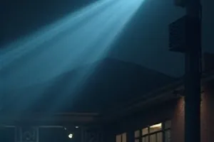 夜色中的港口灯塔与集装箱剪影，对应本周主推作品的悬疑基调