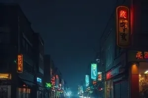 雾港第七码头解析图：雨夜栈桥上的两束手电光