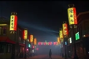 晚班便利店解析图：深夜橱窗与自动门灯光